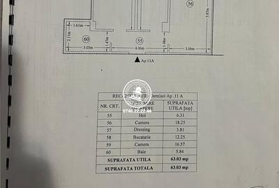 Apartament cu 2 camere decomandat în Cug