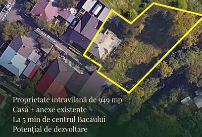 Casă de vânzare în Bacău, Tenen 1.000mp – Strada Militari - 7