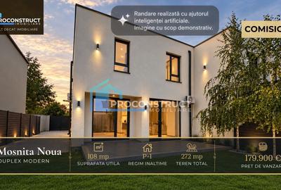 Duplex cu 4 camere în Moșnița Veche