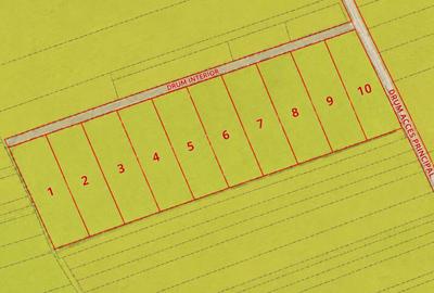 Teren intravilan 38.676 mp | 10 parcele | Zona de Vest - 3