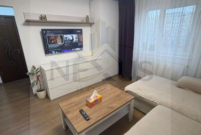 Apartament cu 2 camere semidecomandat, mobilat în Brâncoveanu