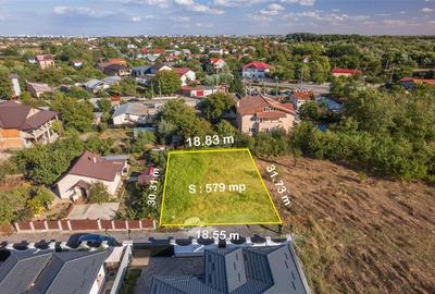 Teren Construcții intravilan de 579 mp, în Prelungirea Ghencea