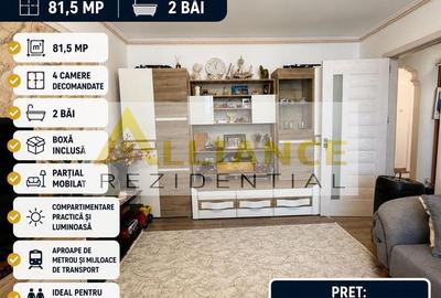 Apartament cu 4 camere decomandat în Camil Ressu