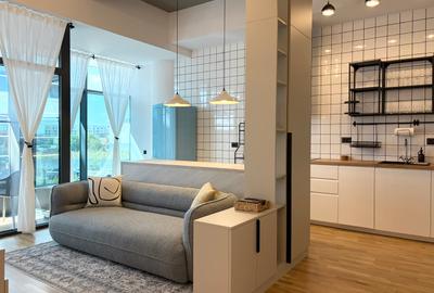 Apartament cu 2 camere semidecomandat în Pipera