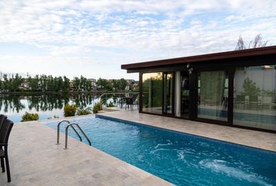 Baneasa lake House 340sqm, swimming pool, lake side deck - 34