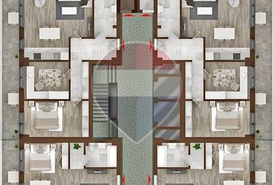 APARTAMENT 2 CAMERE - COPOU GARDEN RESIDENCE - 9