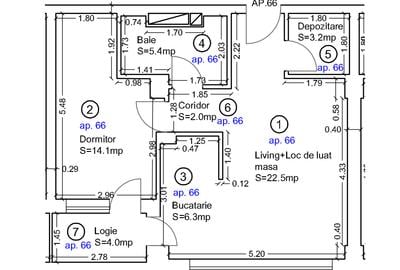 Apartament 2 camere. XCity Tower 1 Torontalului - 9
