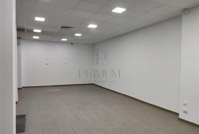 Spatiu comercial -  centrala proprie - zona excelenta - trafic pietonal - 2 acce - 2
