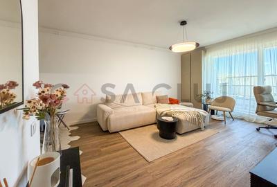 Apartament cu 2 camere semidecomandat, mobilat în Între Lacuri