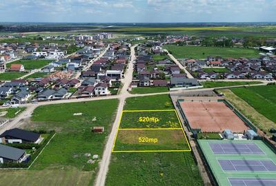 Teren intravilan de vanzare in Livada 1.039mp langa terenul de Tenis - 1