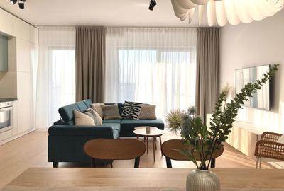 Apartament cu 2 camere open-space, mobilat în Tineretului