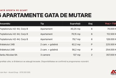 COMISION 0, APARTAMENTE NOI MUTARE RAPIDĂ! - 10