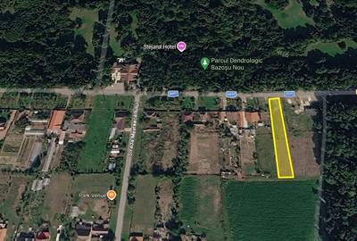 Teren Construcții intravilan de 1136 mp, în Bazoșu Nou