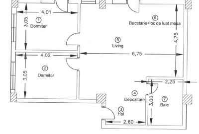 Apartament 3 camere, 75mp, bloc nou, zona Corneliu Coposu - 6