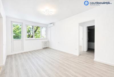 Apartament cu 2 camere semidecomandat, mobilat în Grivița