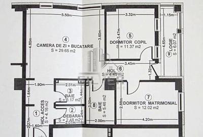 Apartament cu 3 camere/parcare/prima inchiriere/zona Vivo. - 5