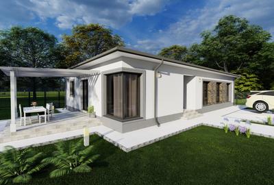 Vilă nouă parter, spații generoase, structură solidă și finisaje de calitate - 2