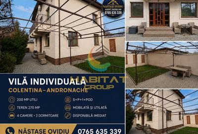 Casă individuală cu 4 camere în Colentina