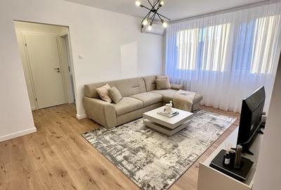 Apartament cu 2 camere semidecomandat, mobilat în Lujerului