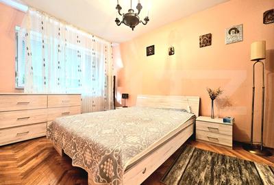 Apartament cu 3 camere semidecomandat, mobilat în Circumvalațiunii