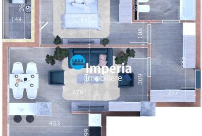 Apartament cu  2 camere,bloc Nou! - 3
