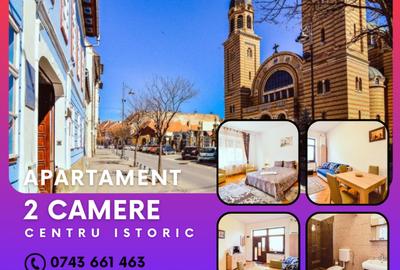Apartament cu 2 camere, mobilat în Ultracentral