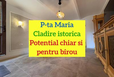 Apartament cu 3 camere decomandat în P-ța Maria