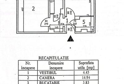 Vanzare apartament 2 camere decomandat, bloc reabilitat, str Resita, mobilat - 10