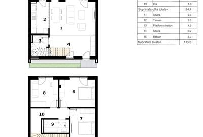 Casa cu gradina | Pompa de caldura | Pipera Plaza - 31