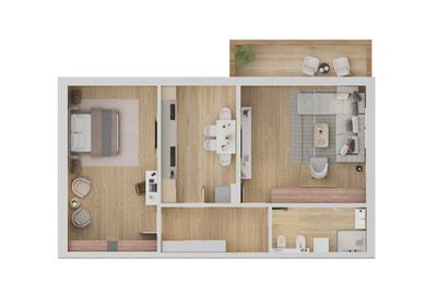 Randament excelent la 2 Camere 73.59 mp locatie Premium in zona Mall Coresi - 9