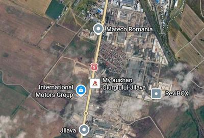 Teren Construcții intravilan de 22960 mp, în Jilava
