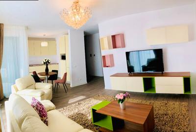 Apartament cu 2 camere semidecomandat, mobilat în Aviației