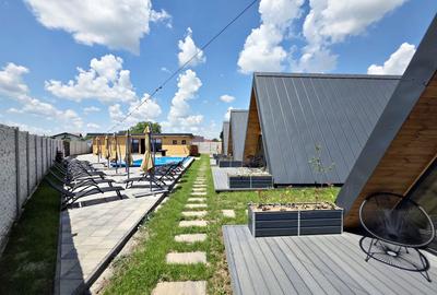 AFACERE LA CHEIE | Complex Turistic Premium A-Frame + Piscină | Snagov - 9