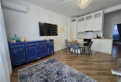 Apartament cu 3 camere semidecomandat, mobilat în Semicentral