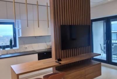 Apartament cu 2 camere semidecomandat, mobilat în Sisești