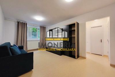 Apartament cu 2 camere semidecomandat, mobilat în Iancului