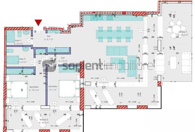 De vânzare apartament cu 3 camere, 85.6 mp, ultracentral - 4