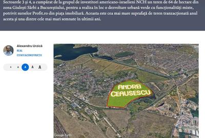 Teren Construcții intravilan de 590 mp, în Giulești