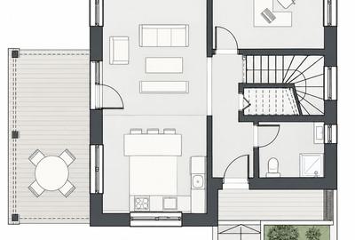 Casa individuala de vanzare, 5 camere, dressing, 3 bai, 600mp curte - 5