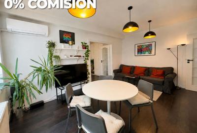 Apartament cu 2 camere semidecomandat, mobilat în Central