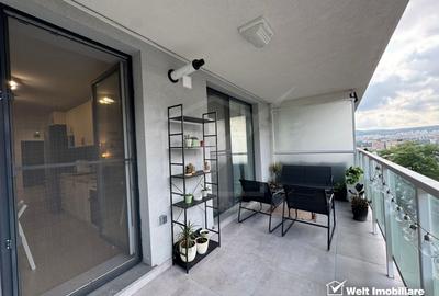 Apartament cu 2 camere semidecomandat, mobilat în Grigorescu