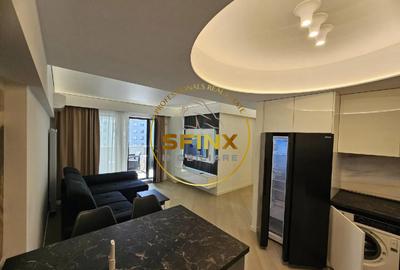 Apartament cu 3 camere semidecomandat, mobilat în Pipera