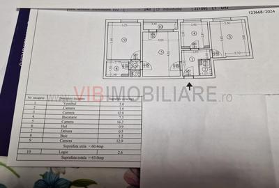 3 Camere - Parcul Moghioros - Nemobiliat - 8