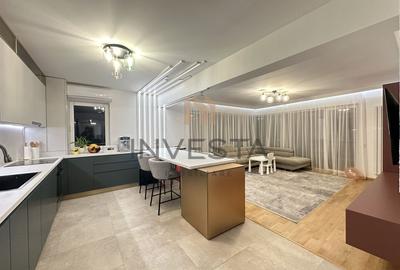 Penthouse cu 4 camere semidecomandat, mobilat în Bună Ziua