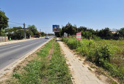Teren de 785mp cu deschidere dublă 23/34m, strada principală Ciofliceni! - 1