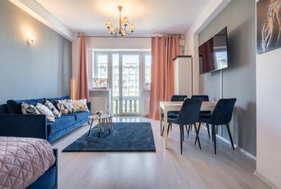Apartament cu 2 camere semidecomandat, mobilat în P-ța Romană