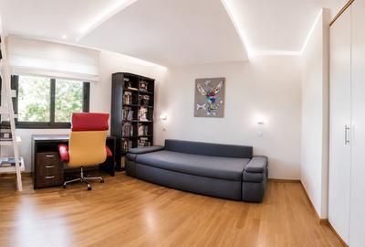 Apartament premium cu gradina privata 180 mp utili piscina zona Padurea Baneasa - 11
