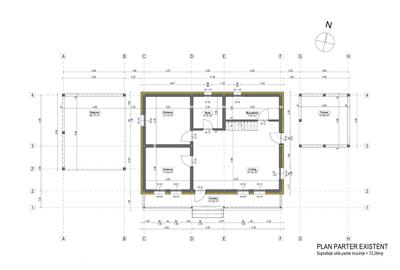 Casă individuală la roșu, 5 camere, teren amenajat, proprietar, Mitocul Bălan - 12