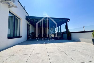 Penthouse cu 2 camere + terasa (55mp), parcare, bloc cu lift, etaj 7/7 - 15