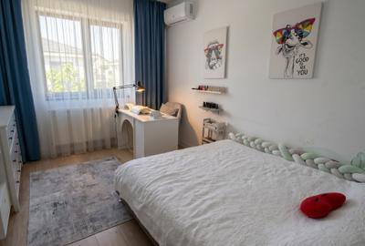 Duplex cu 4 camere, stil mediteranean. Complet mobilat/utilat - 11